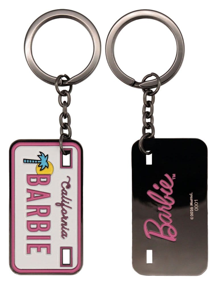 FaNaTtik Barbie License Plate Keyring Limited Edition | Makochan