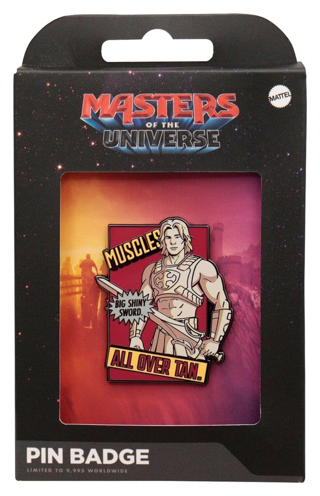 FaNaTtik Masters of the Universe 2026 Pin Badge He-Man Limited Edition | Makochan