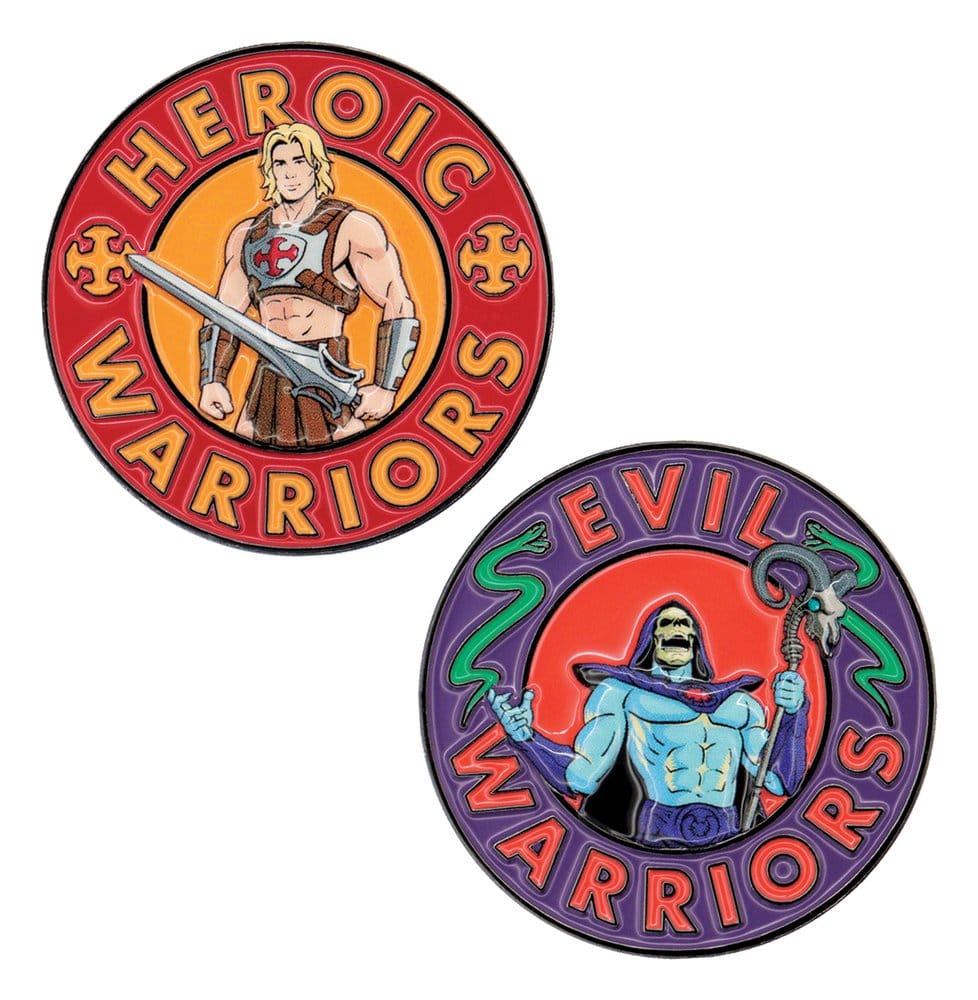 FaNaTtik Masters of the Universe 2026 Collectable Coin He-Man & Skeletor Limited Edition | Makochan