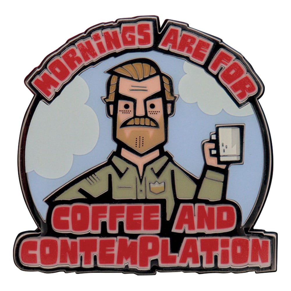 FaNaTtik Stranger Things Pin Badge Hopper Limited Edition | Makochan