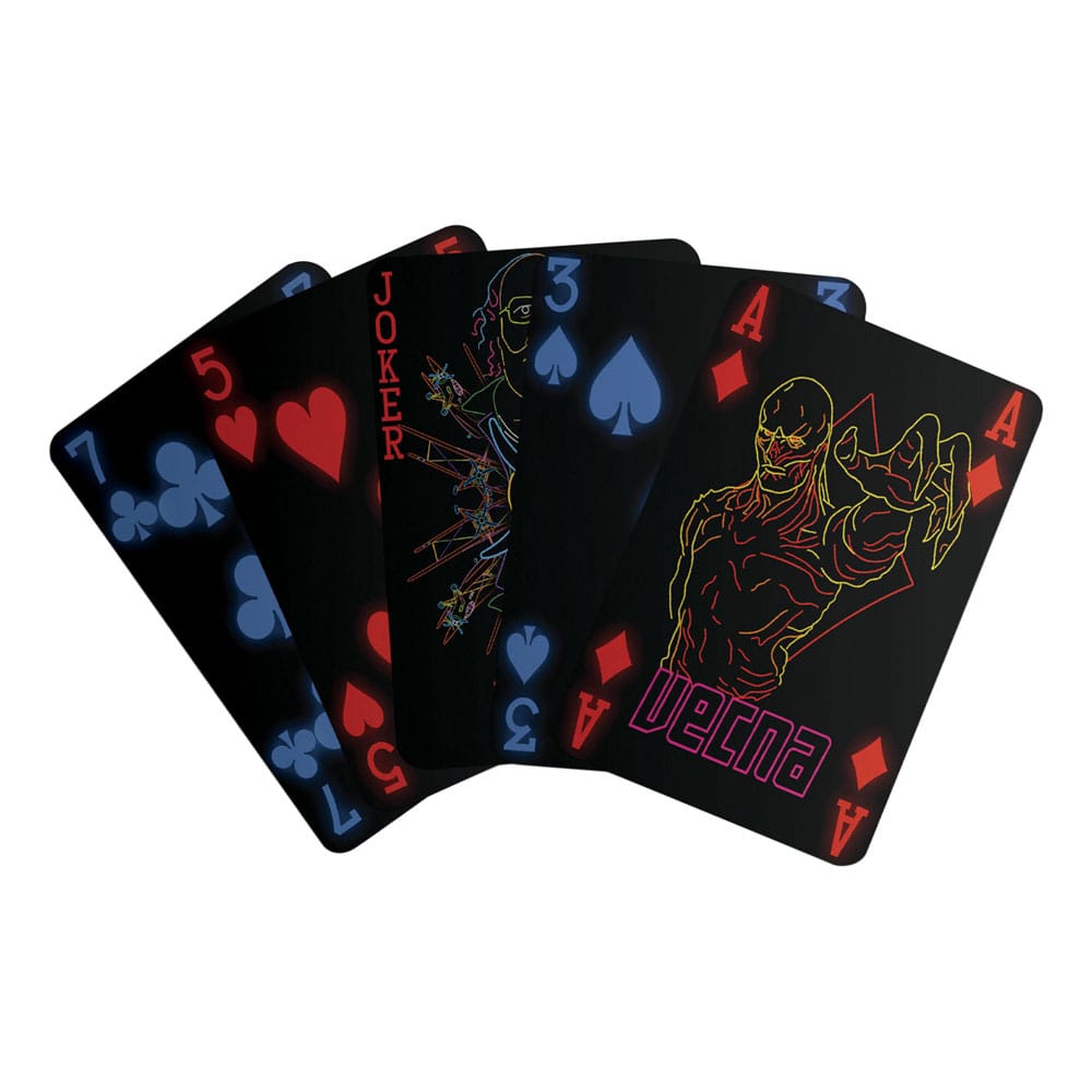 FaNaTtik Stranger Things Playing Cards Display (12) | Makochan