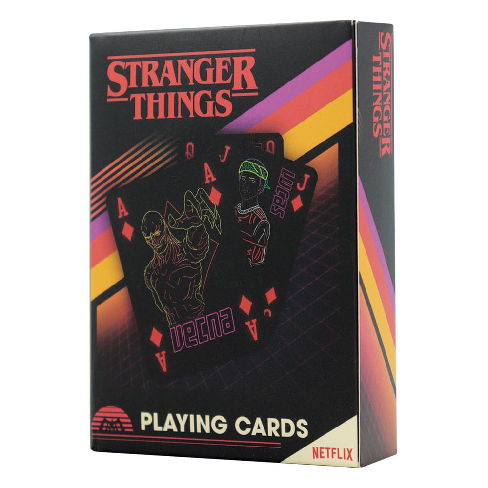 FaNaTtik Stranger Things Playing Cards Display (12) | Makochan