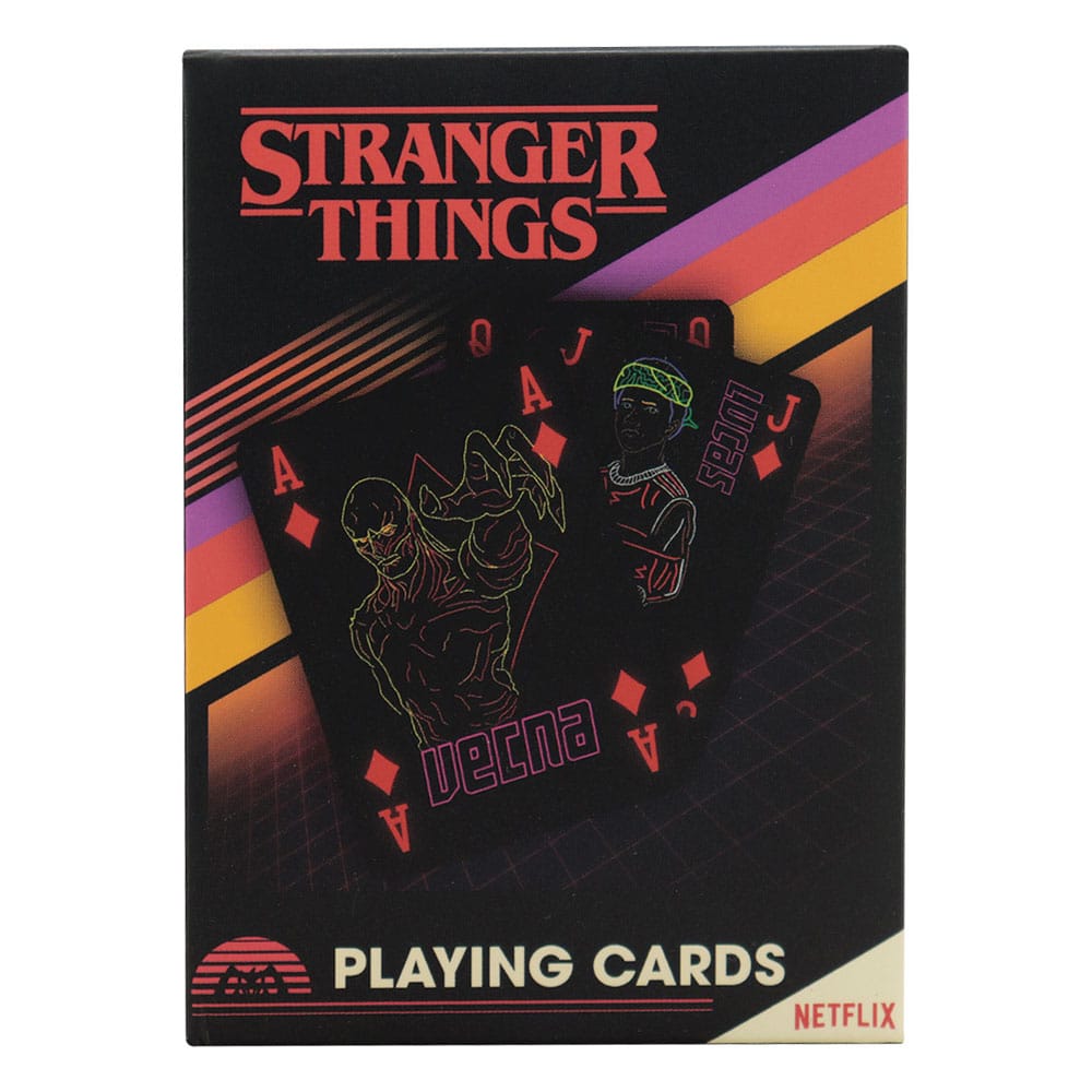 FaNaTtik Stranger Things Playing Cards Display (12) | Makochan