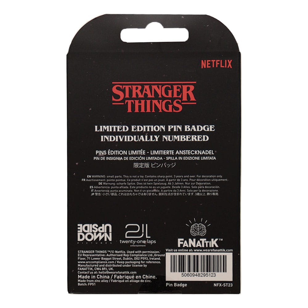 FaNaTtik Stranger Things Pin Badge Castle Byers Limited Edition | Makochan