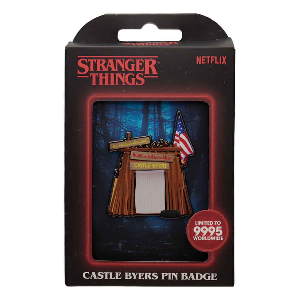 FaNaTtik Stranger Things Pin Badge Castle Byers Limited Edition | Makochan