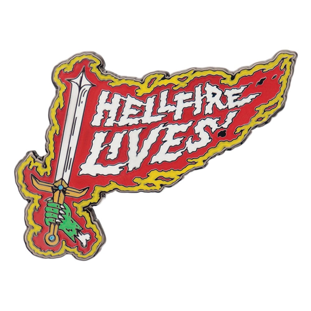 FaNaTtik Stranger Things Pin Badge Hellfire Lives Limited Edition | Makochan