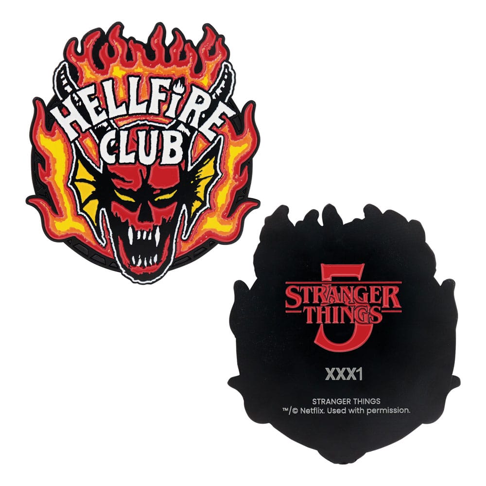FaNaTtik Stranger Things Medallion Hellfire Club Limited Edition | Makochan