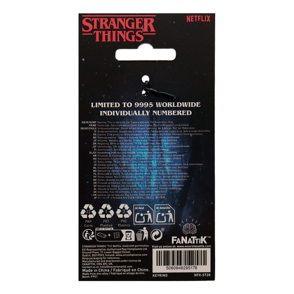 FaNaTtik Stranger Things Keychain The Squawk Limited Edition | Makochan