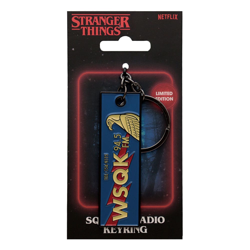 FaNaTtik Stranger Things Keychain The Squawk Limited Edition | Makochan