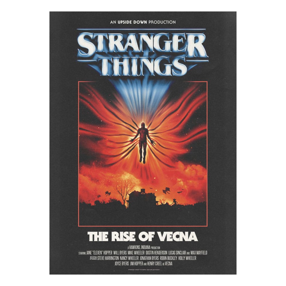 FaNaTtik Stranger Things Art Print The Rise of Vecna Limited Edition 42 x 30 cm | Makochan
