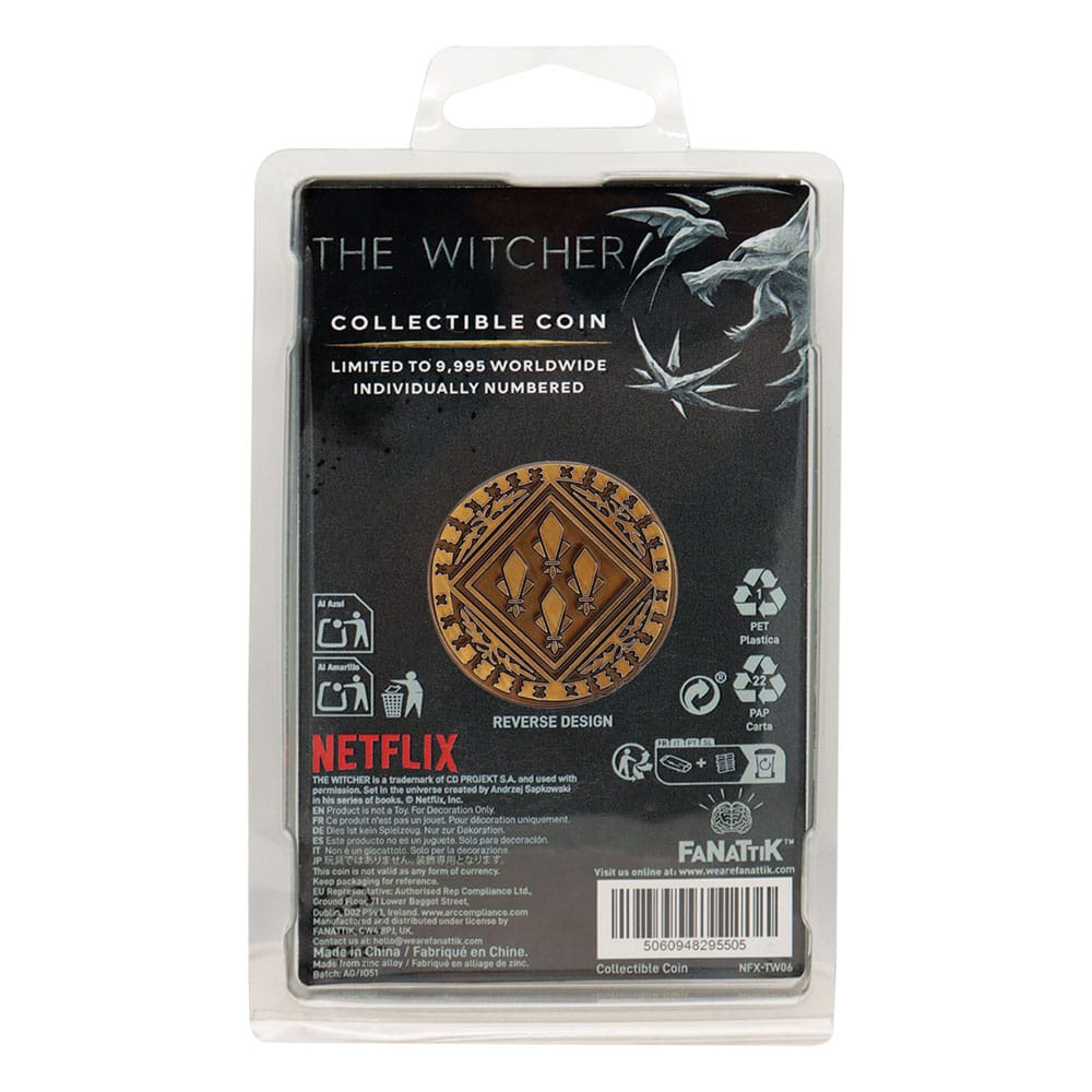 FaNaTtik The Witcher Collectable Coin Toss a Coin to Your Witcher Limited Edition | Makochan