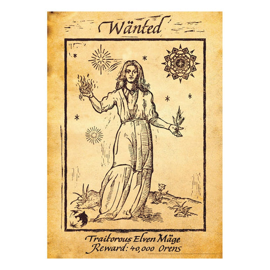 FaNaTtik The Witcher Art Print Limited Edition 42 x 30 cm | Makochan