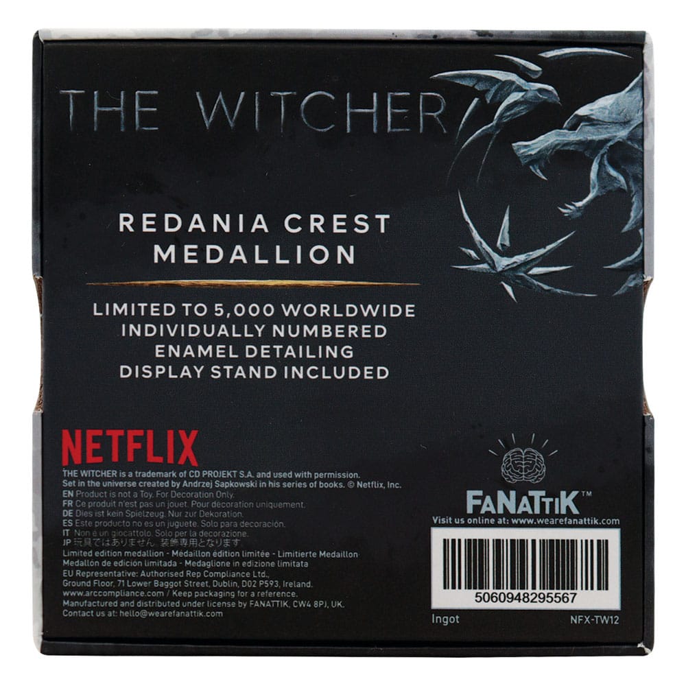 FaNaTtik The Witcher Medallion Redania Crest Limited Edition | Makochan
