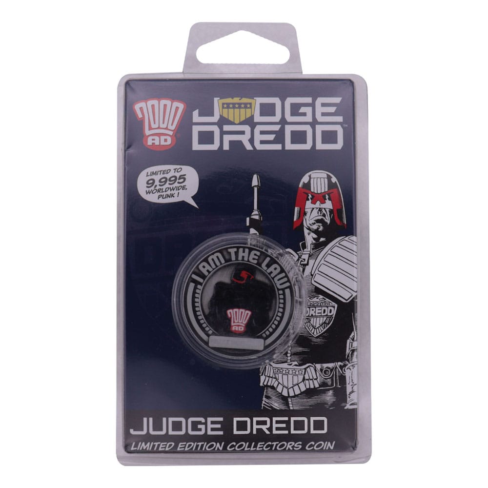 FaNaTtik 2000 AD Collectable Coin Judge Dredd Mega-City One Limited Edition | Makochan