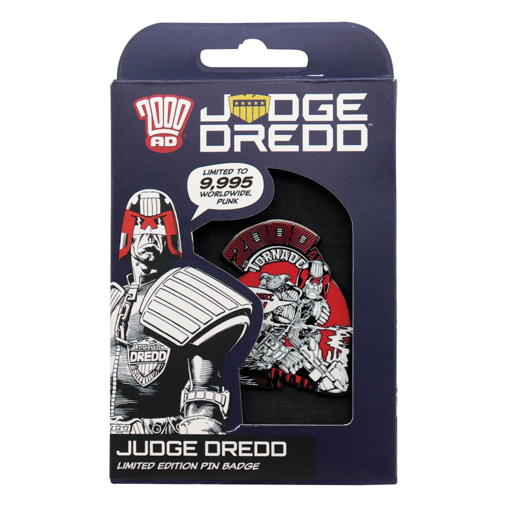 FaNaTtik 2000 AD Pin Badge Judge Dredd You're Next Punk Limited Edition | Makochan