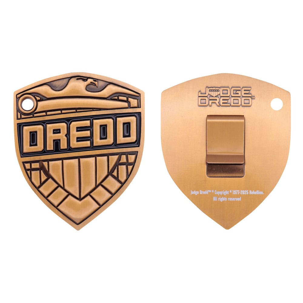 FaNaTtik 2000 AD Replica Judge Dredd Badge Limited Edition | Makochan