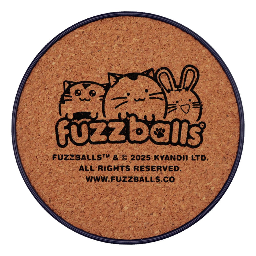 FaNaTtik Fuzzballs Coaster 4-Pack | Makochan