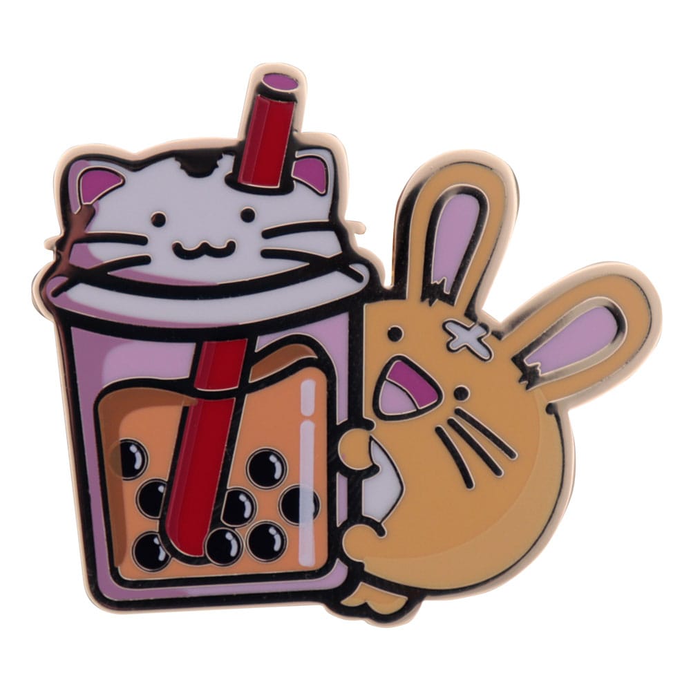 FaNaTtik Fuzzballs Pin Badge Mystery Pin Badge Display (12) | Makochan
