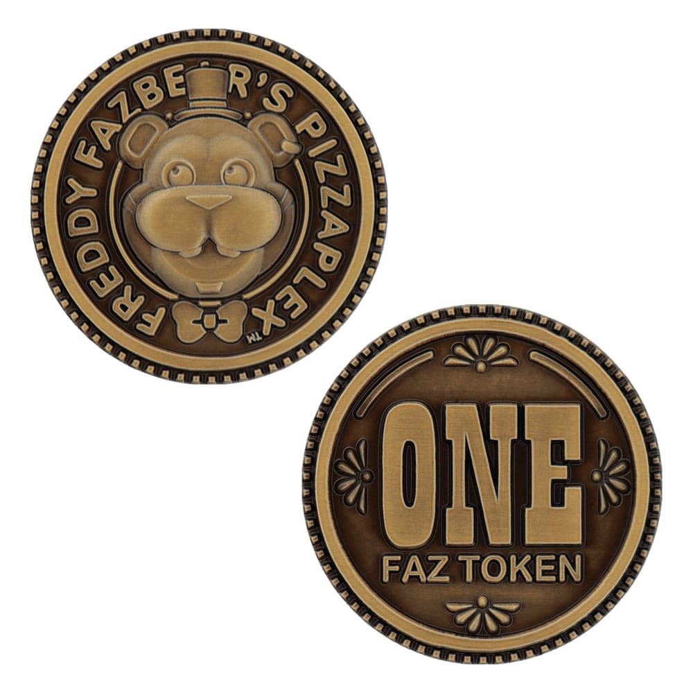 FaNaTtik Five Nights at Freddy´s Collectable Coin One Faz Token Limited Edition | Makochan
