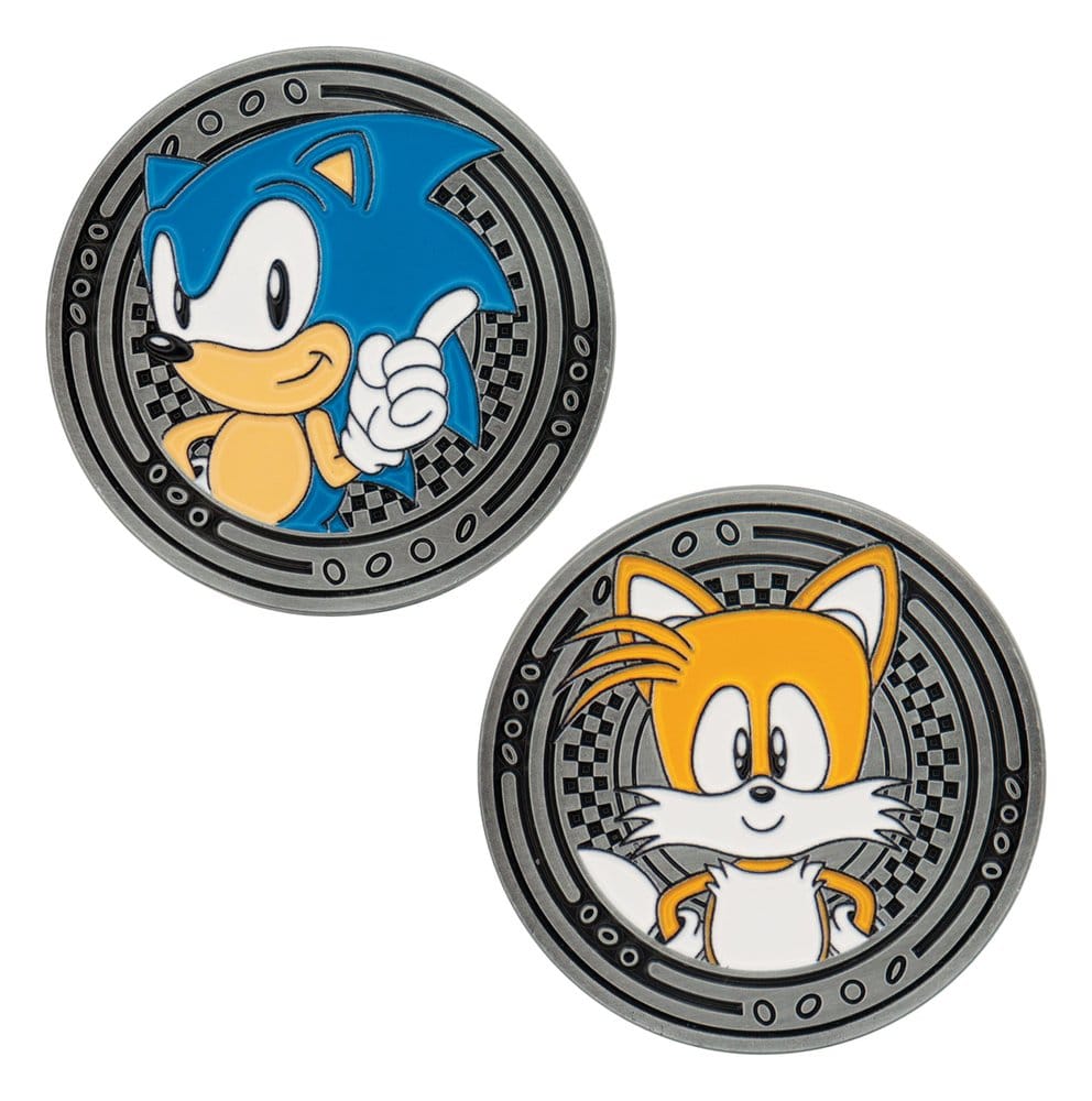 FaNaTtik Sonic - The Hedgehog Collectable Coin Sonic & Tails | Makochan