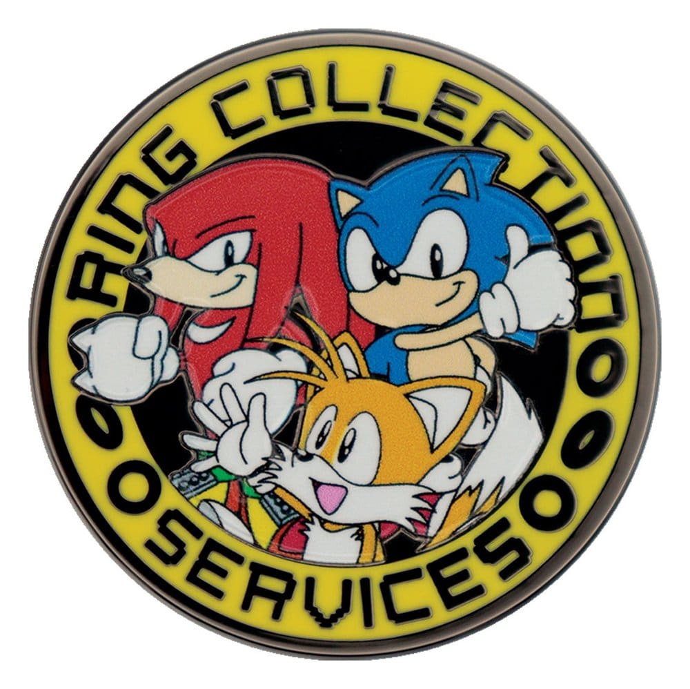 FaNaTtik Sonic - The Hedgehog Pin Badge Sonic, Tails, Knuckles Limited Edition | Makochan