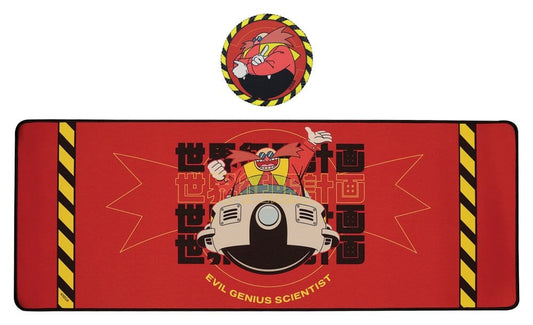 FaNaTtik Sonic - The Hedgehog Desk Pad & Coaster Set Dr. Eggman | Makochan