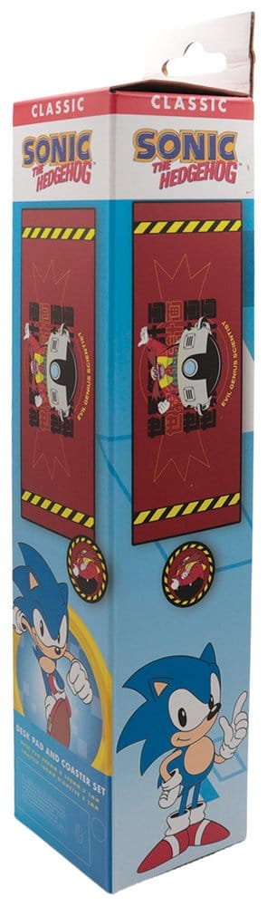 FaNaTtik Sonic - The Hedgehog Desk Pad & Coaster Set Dr. Eggman | Makochan