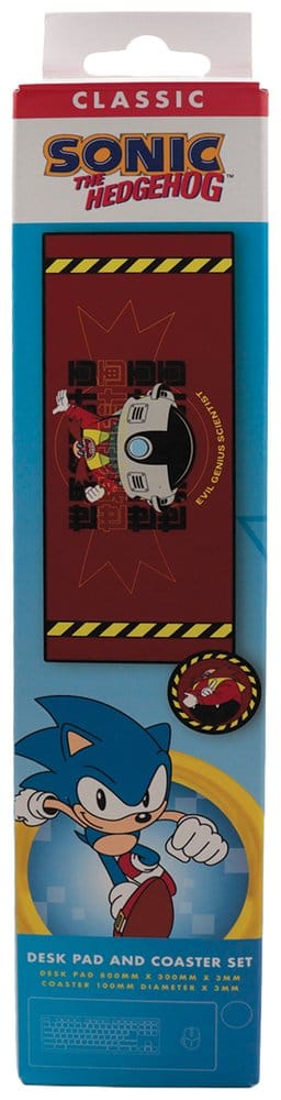 FaNaTtik Sonic - The Hedgehog Desk Pad & Coaster Set Dr. Eggman | Makochan