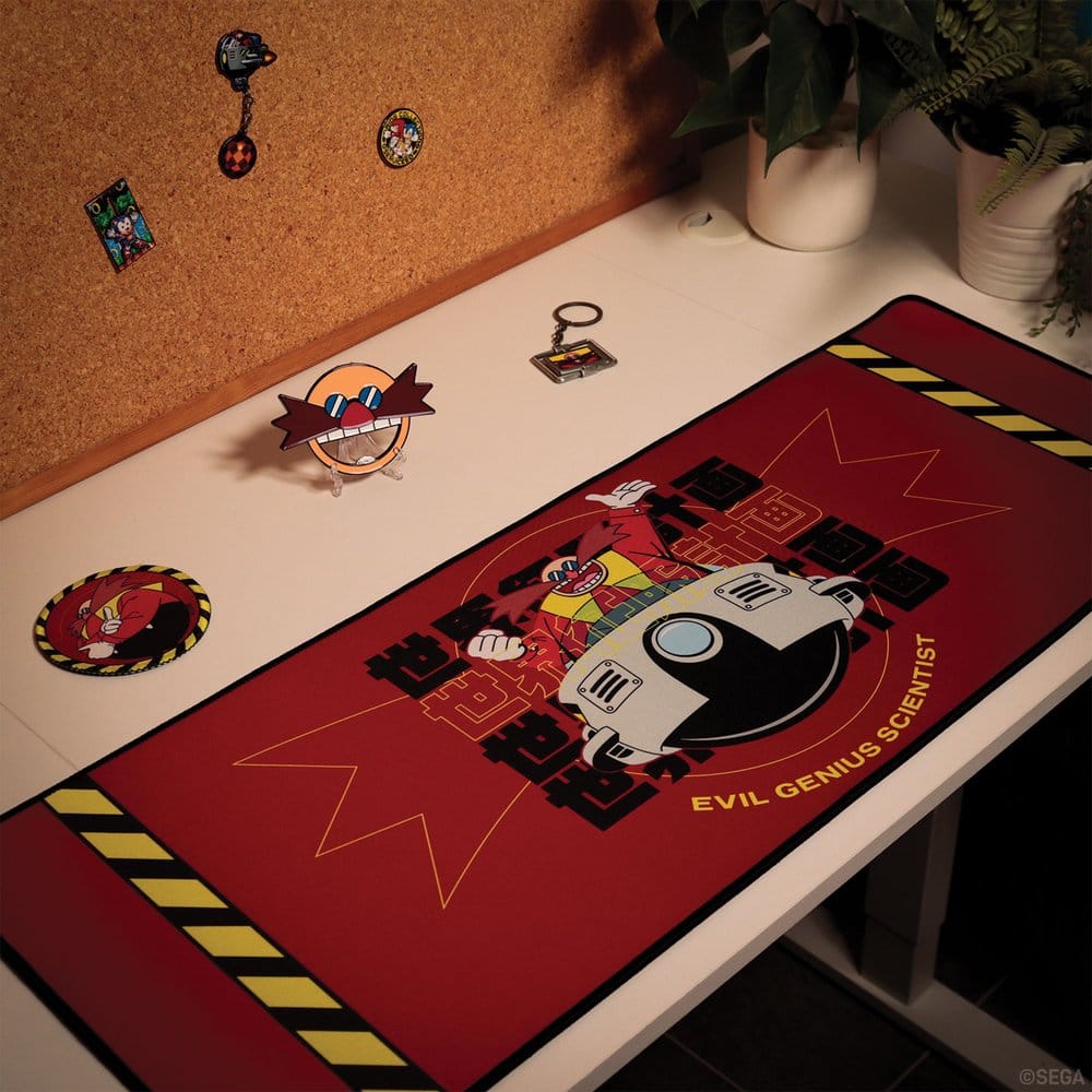FaNaTtik Sonic - The Hedgehog Desk Pad & Coaster Set Dr. Eggman | Makochan