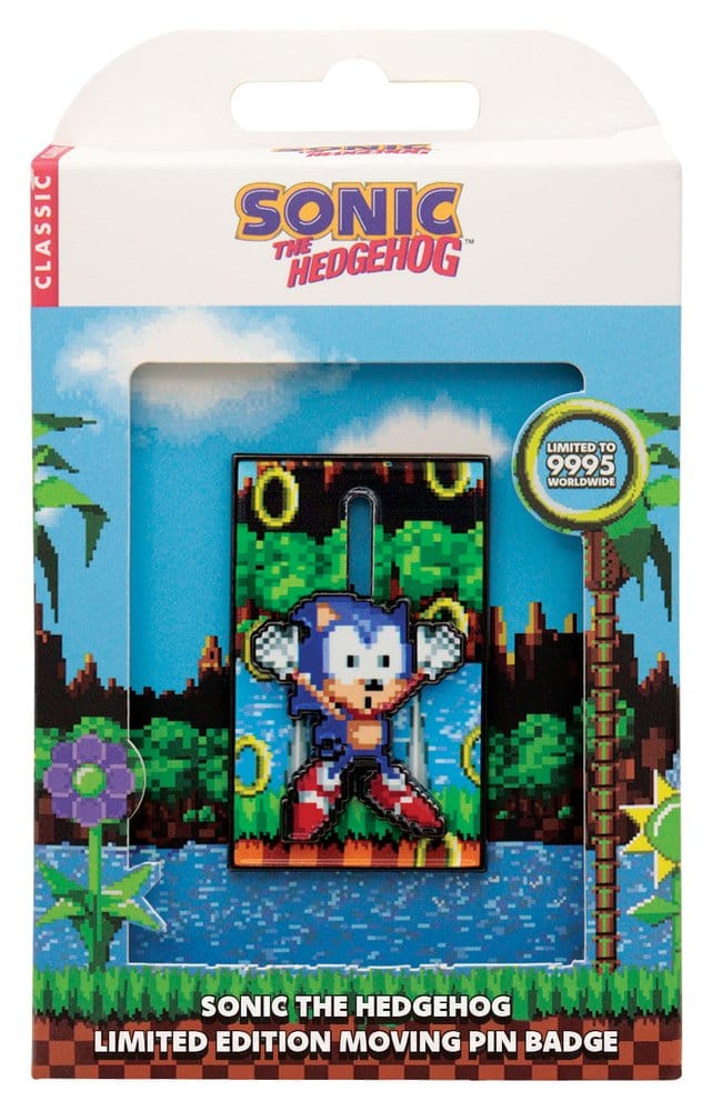 FaNaTtik Sonic The Hedgehog Pin Badge Moving | Makochan