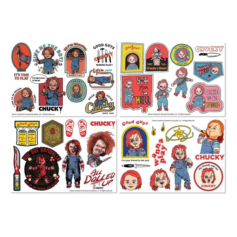 FaNaTtik Chucky Tech Sticker Pack | Makochan