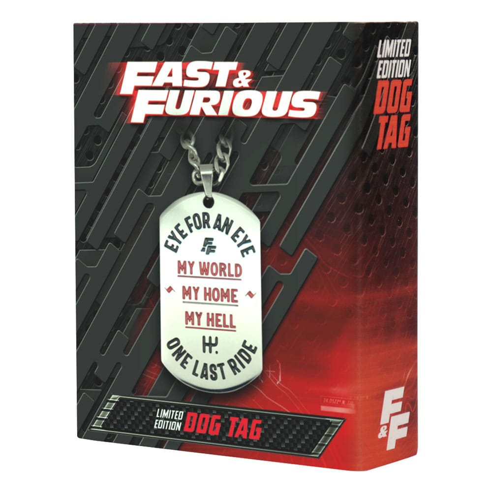 FaNaTtik Fast & Furious Dog Tags with ball chain | Makochan