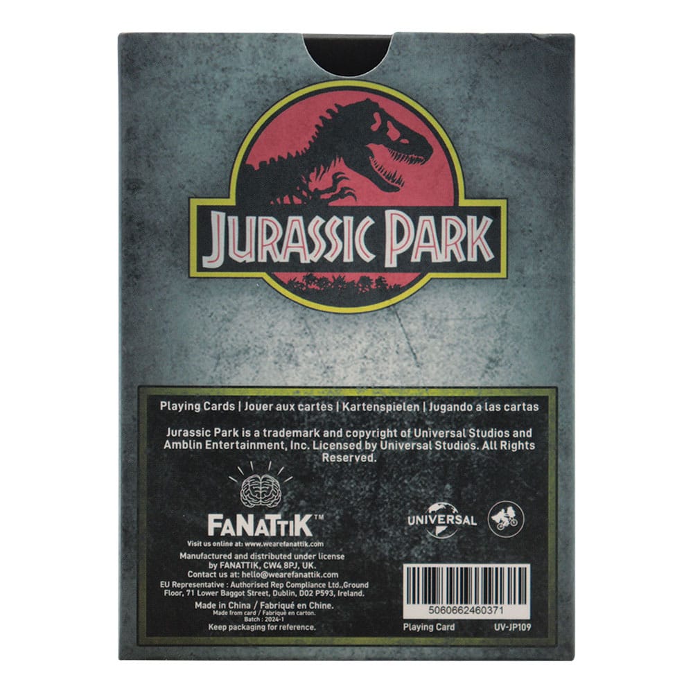 FaNaTtik Jurassic Park Playing Cards Gift Shop Display (12) | Makochan
