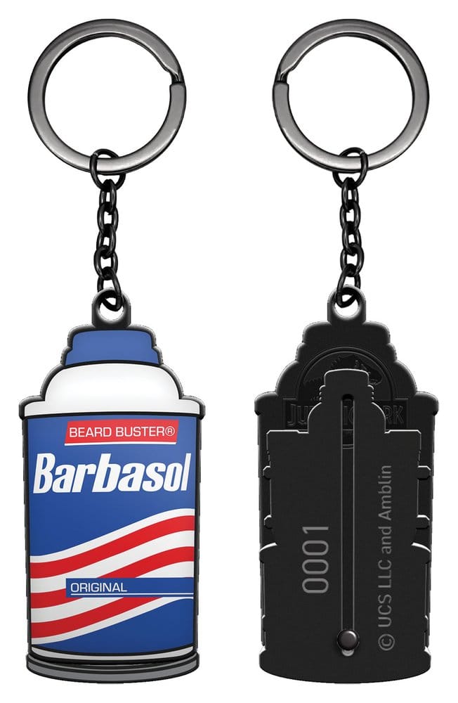 FaNaTtik Jurassic Park Keychain Sliding Barbasol Can | Makochan