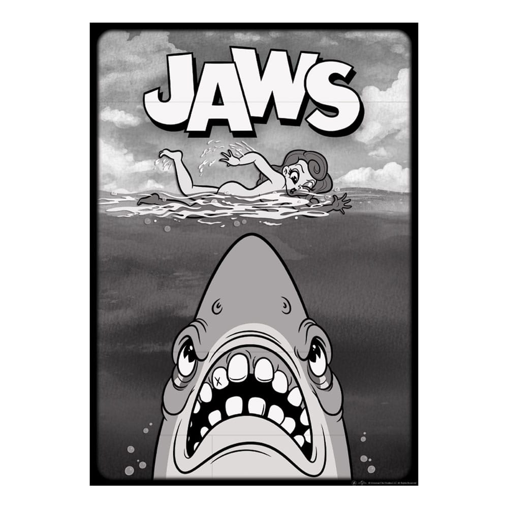 FaNaTtik Jaws Art Print Limited Edition 42 x 30 cm | Makochan
