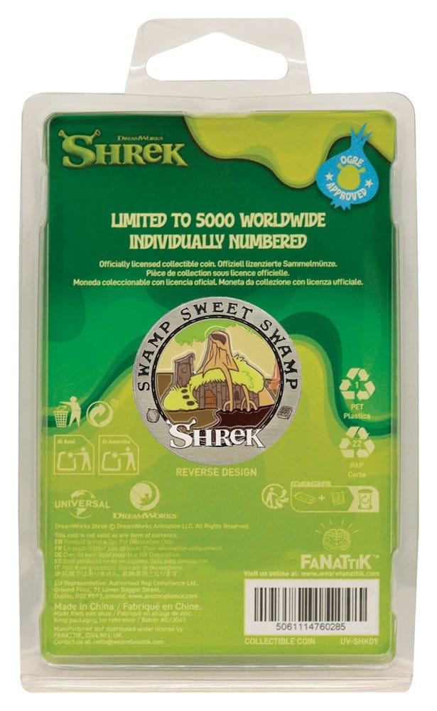 FaNaTtik Shrek Collectable Coin Swamp Sweet Swamp Limited Edition | Makochan
