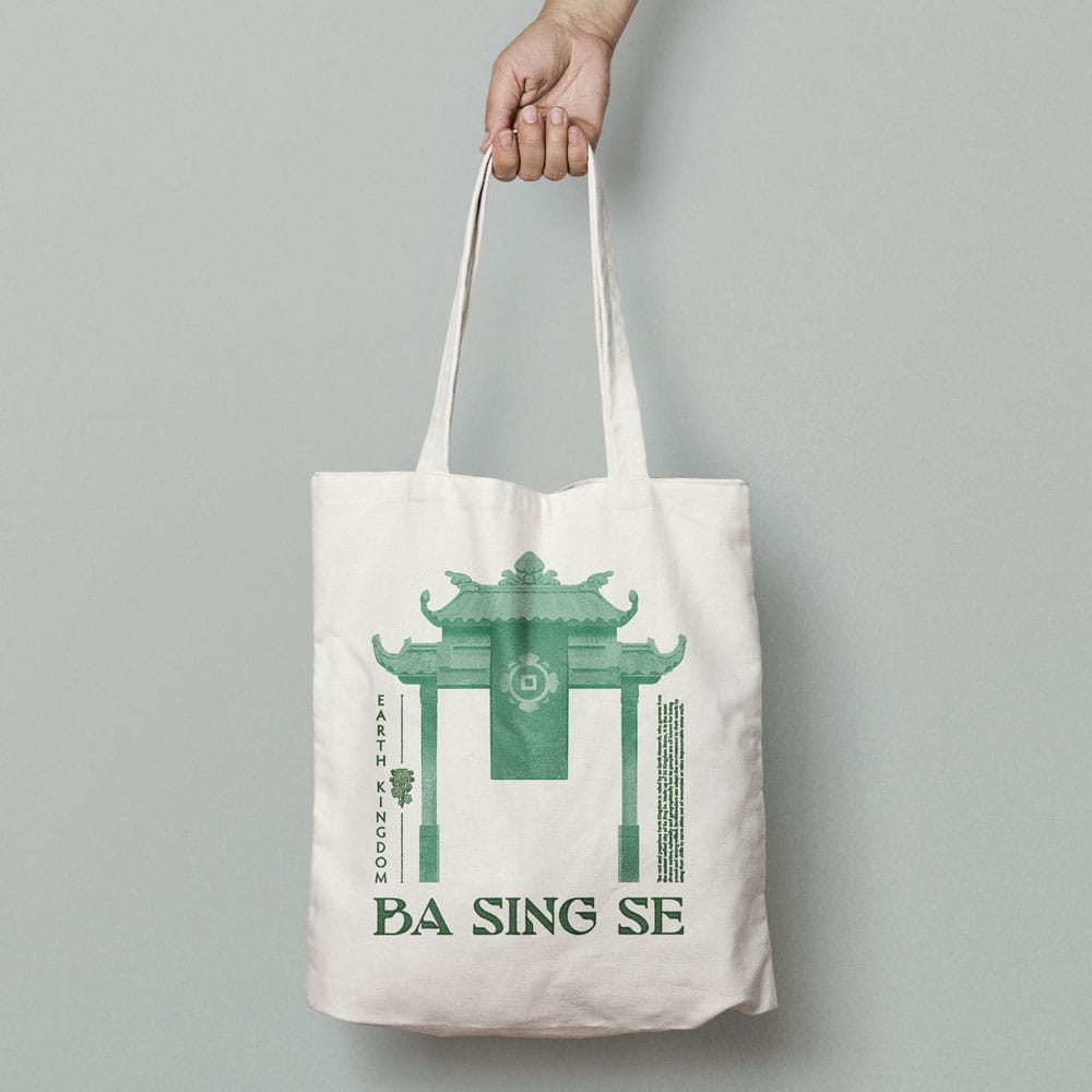 FaNaTtik Avatar The Last Airbender Tote Bag Ba Sing Se | Makochan