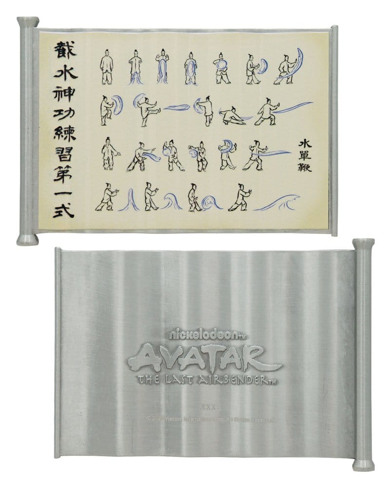 FaNaTtik Avatar: The Last Airbender Replica Waterbending Scroll | Makochan