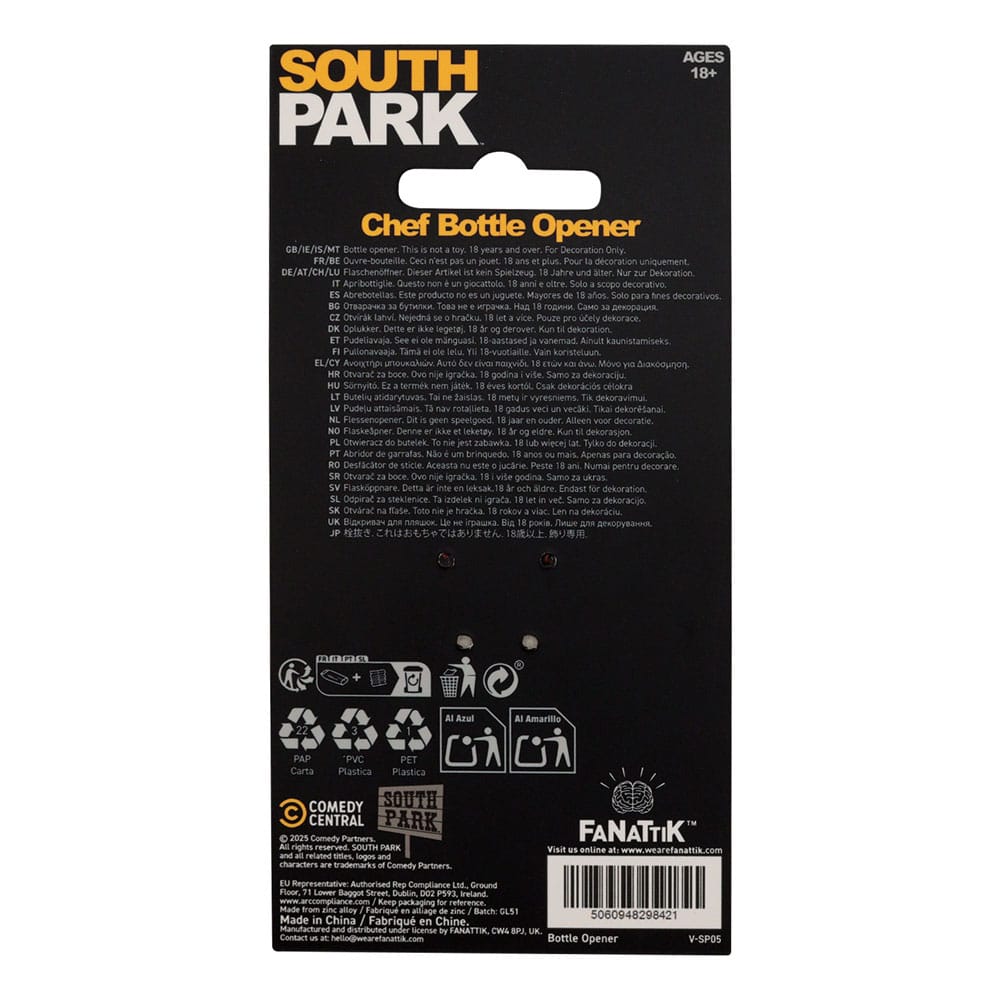 FaNaTtik South Park Bottle Opener Chef | Makochan