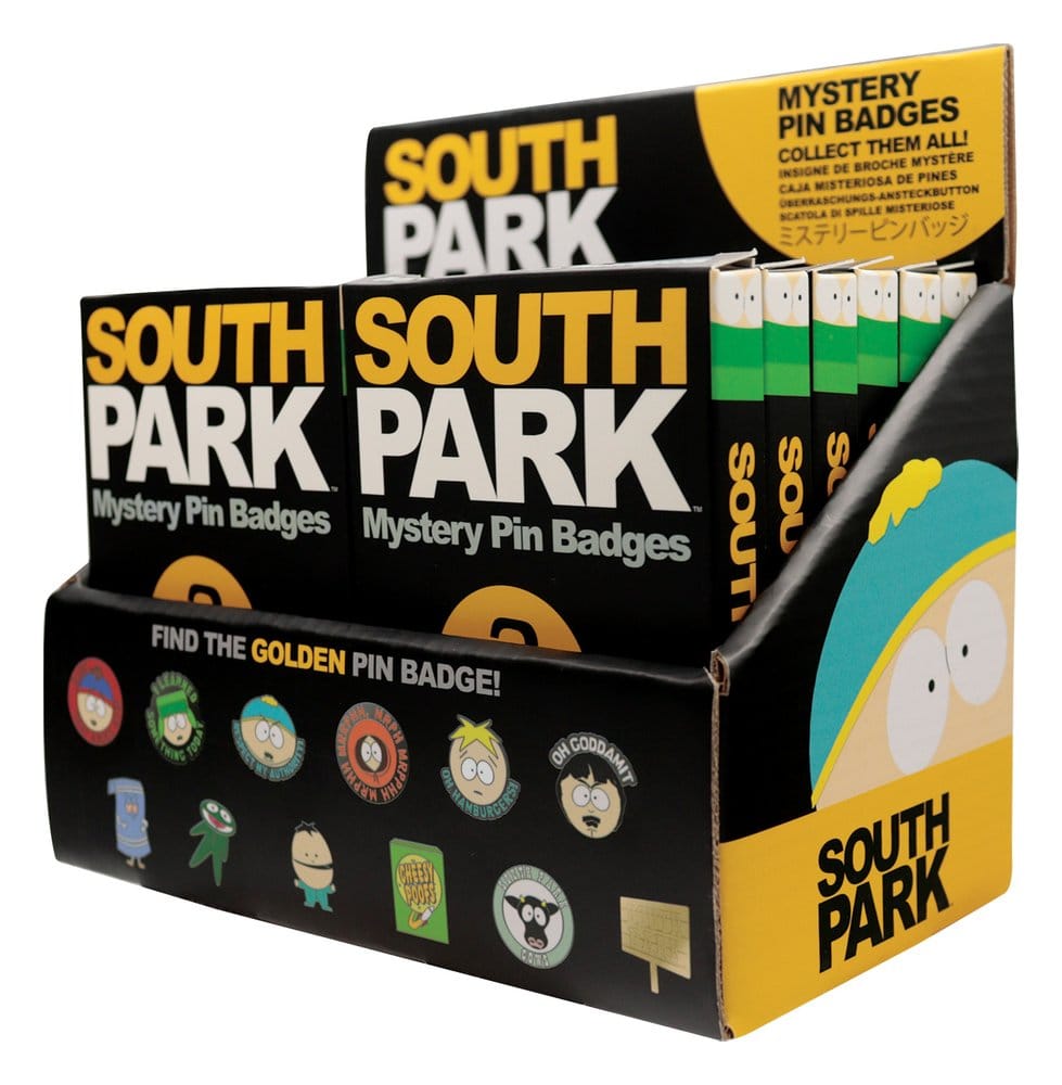 FaNaTtik South Park Mystery Pin Badges Display (12) | Makochan