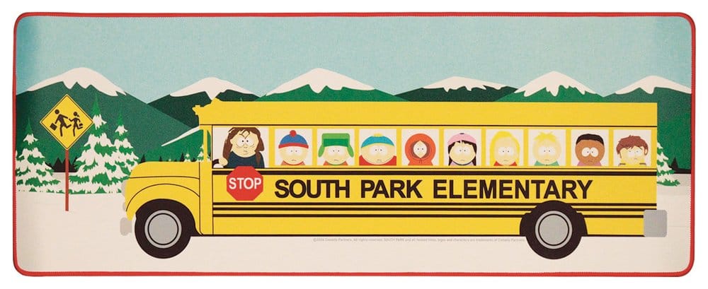 FaNaTtik South Park Desk Pad & Coaster Set Elementary School Bus | Makochan