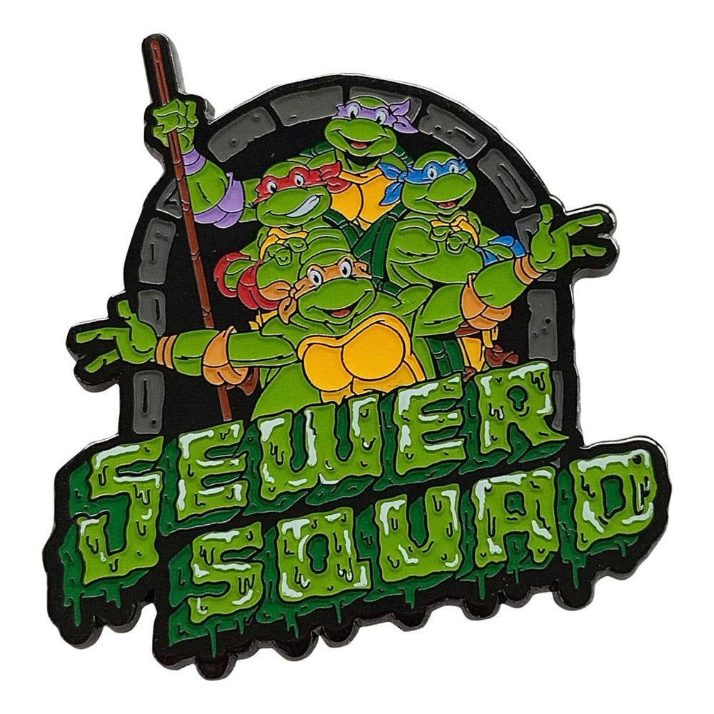 FaNaTtik Teenage Mutant Ninja Turtles Pin Badge 40th Anniversary Limited Edition | Makochan
