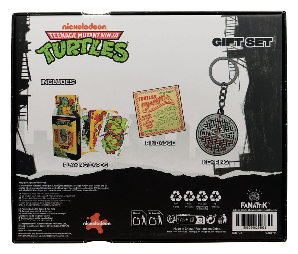 FaNaTtik Teenage Mutant Ninja Turtles Gift set Cowabunga | Makochan