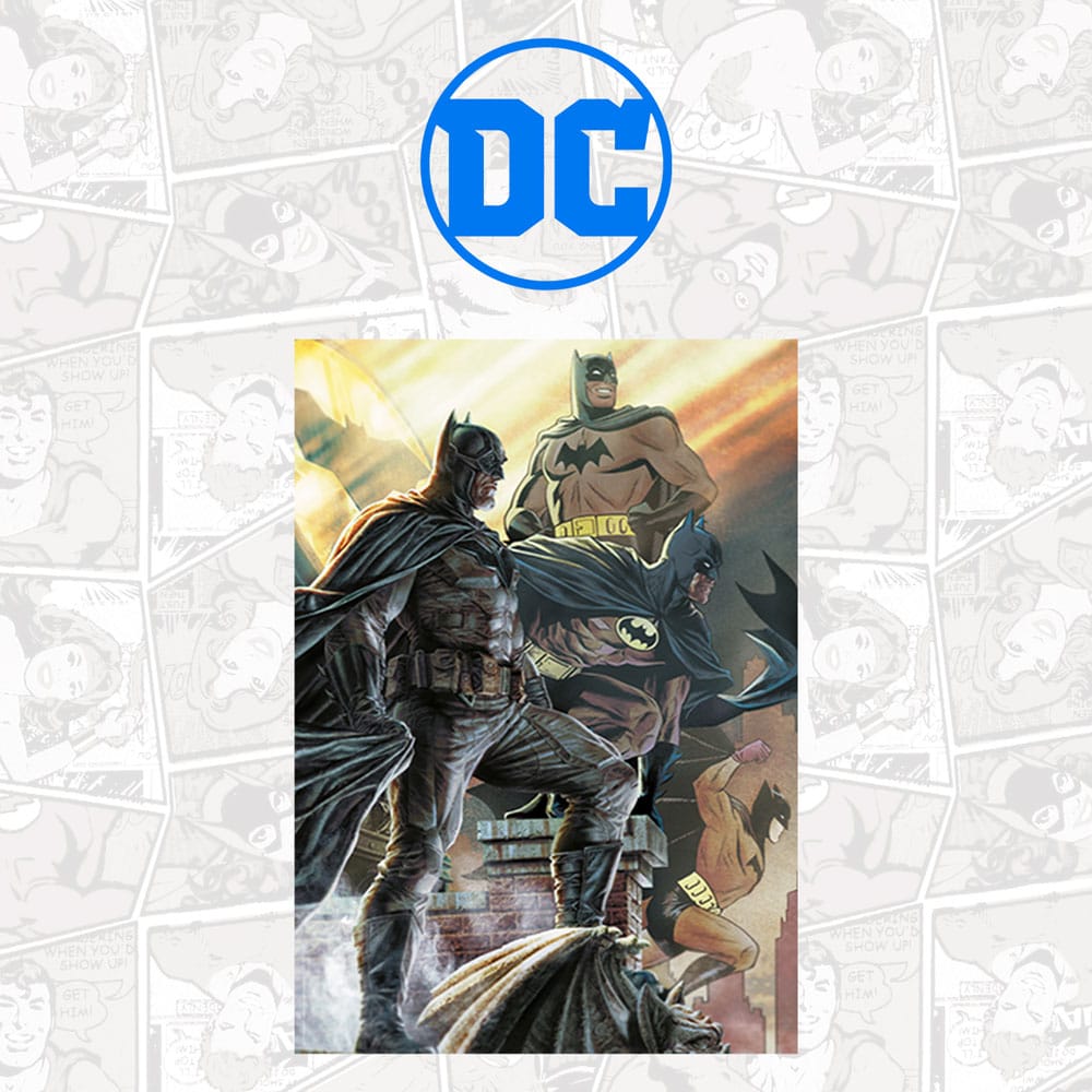 FaNaTtik DC Comis Art Print Batman 85th Anniversary Limited Edition 42 x 30 cm | Makochan