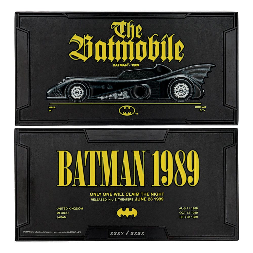 FaNaTtik DC Comics Ingot Batman Batmobile XL Limited Edition | Makochan