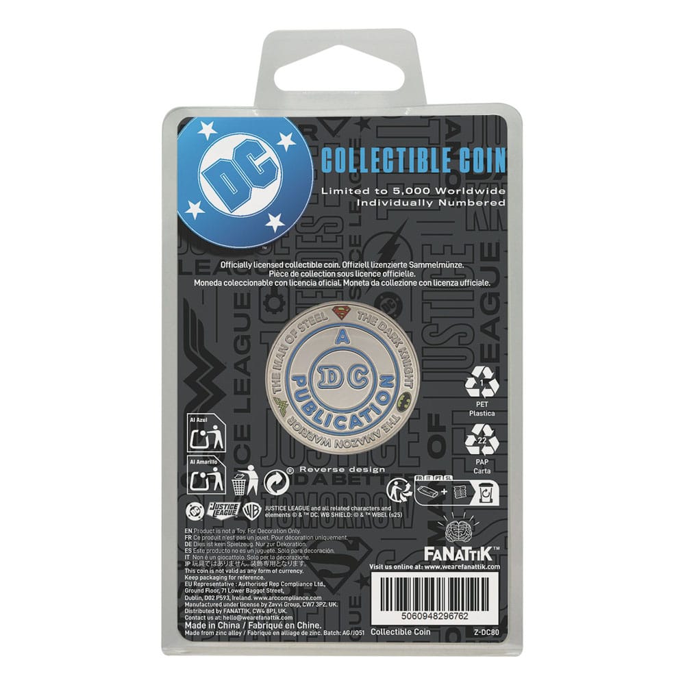 FaNaTtik DC Comics Collectable Coin DC Comics | Makochan