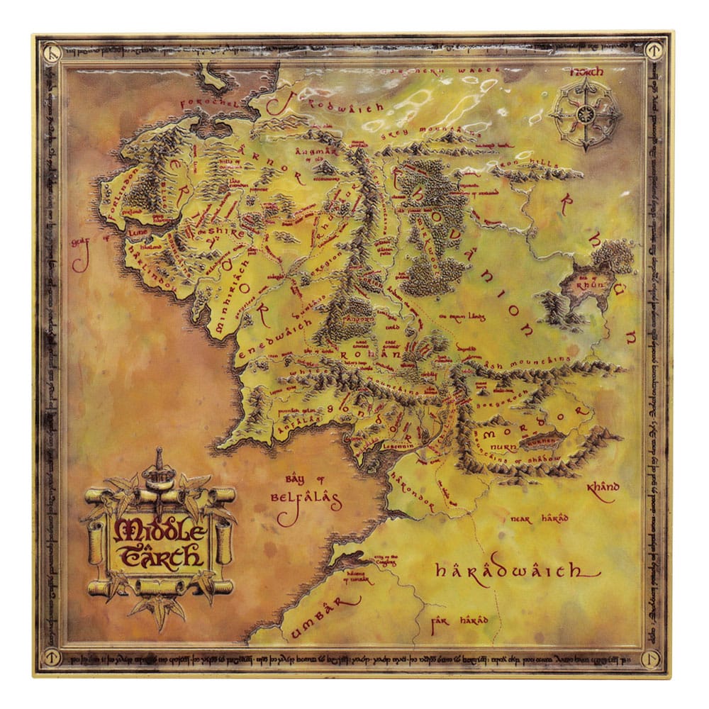 FaNaTtik Lord of the Rings Replica Map Limited Edition | Makochan