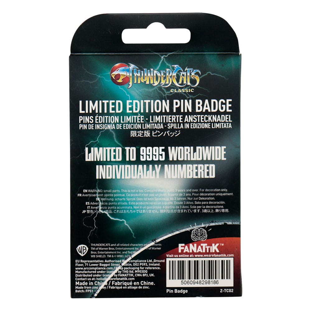FaNaTtik Thundercats Pin Badge Mumm-Ra Limited Edition | Makochan