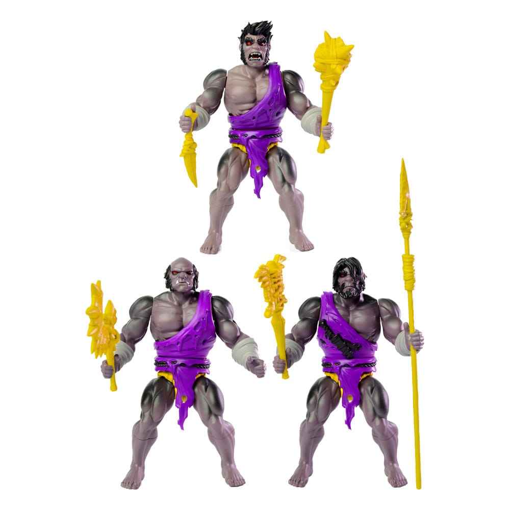 Formo Toys Legends of Dragonore Wave 2: Dragon Hunt Action Figure 3-Pack Brukteror Cave Men 14 cm | Makochan