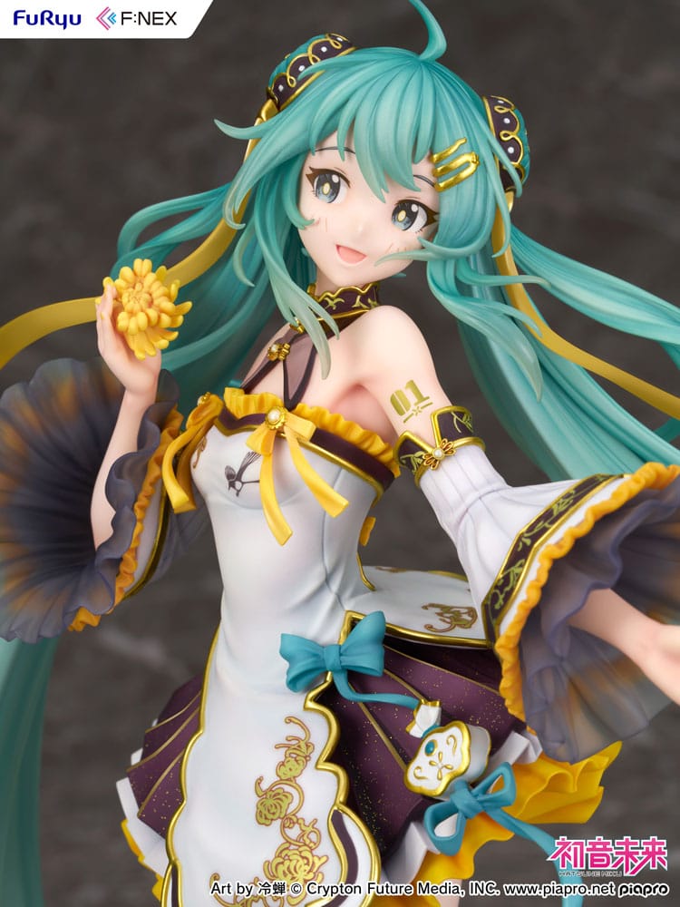Furyu Hatsune Miku F:NEX PVC Statue 1/7 Hatsune Miku Mid-Autumn Festival Ver. 27 cm | Makochan